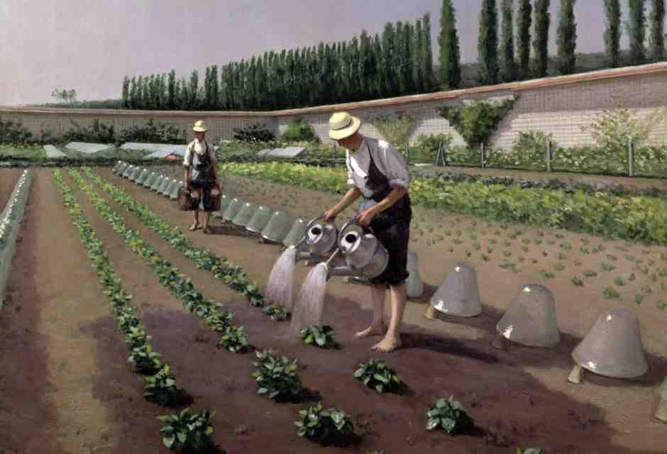 Gustave Caillebotte, "I giardinieri", 1875