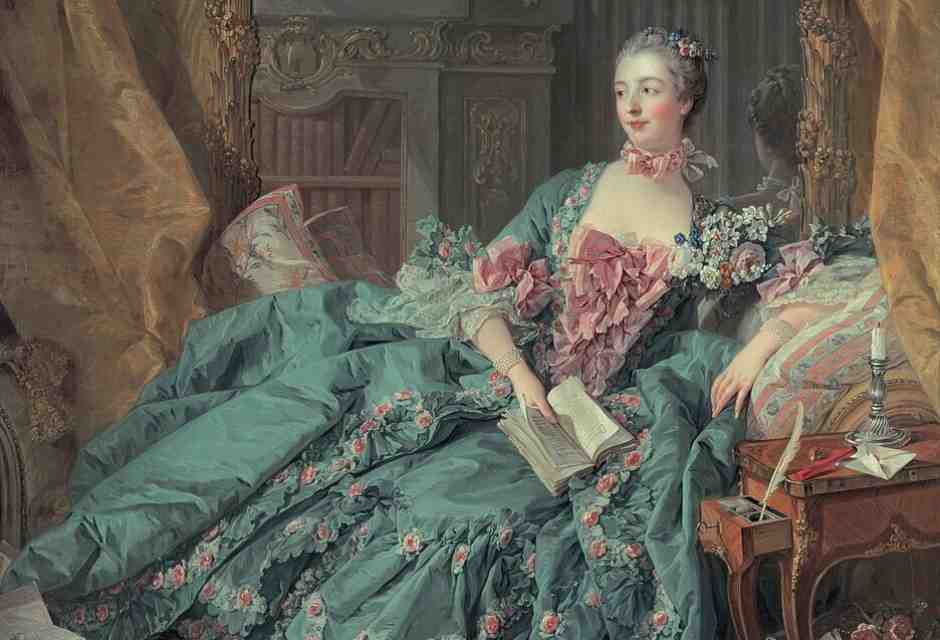Fran&ccedil;ois Boucher, Madame de Pompadour, 1756. Monaco, Alte Pinakothek (Wikimedia)&nbsp;<br />