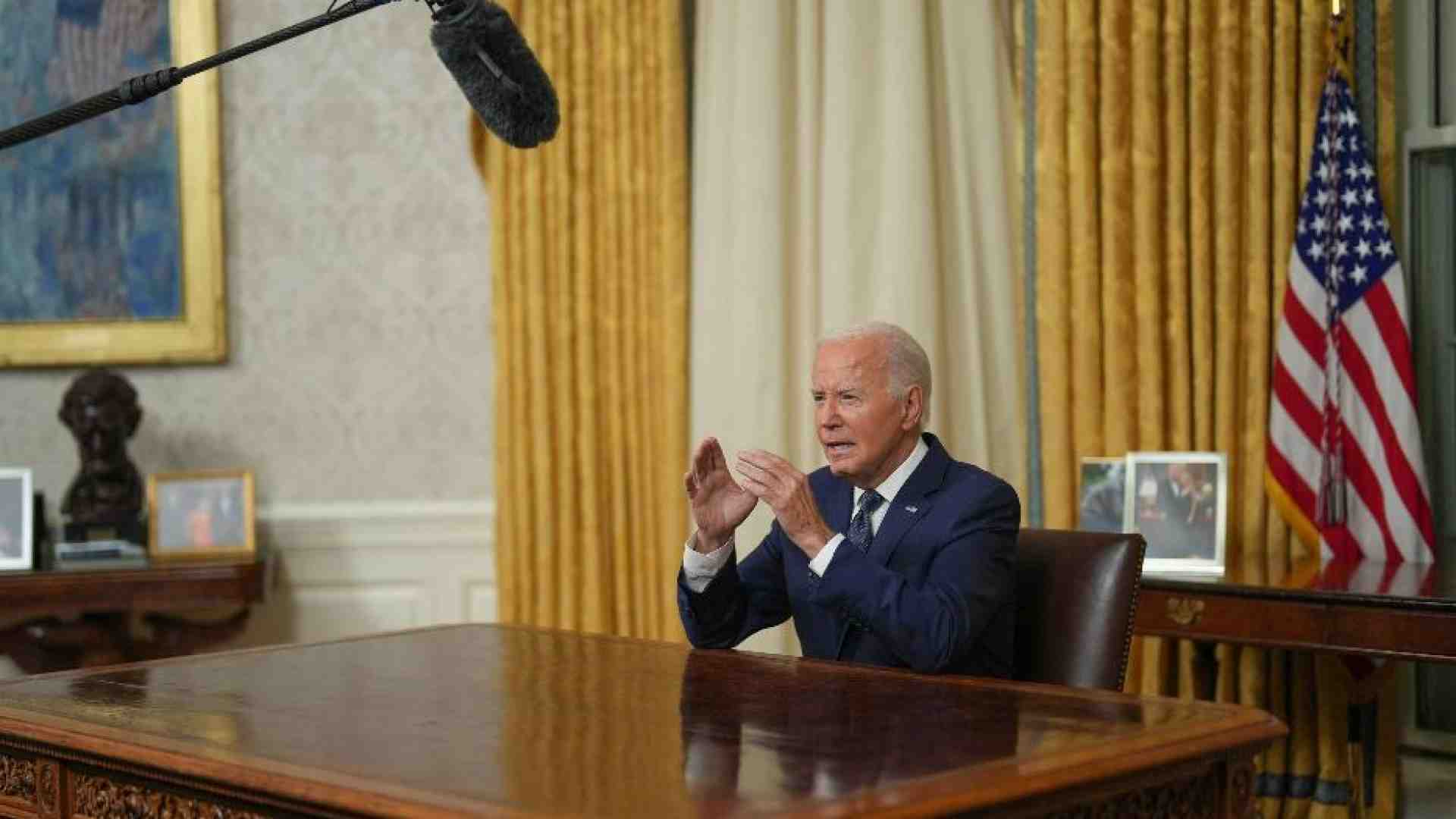 Immagine di Biden: «Le decisioni si prendono con il voto, non con le pallottole»