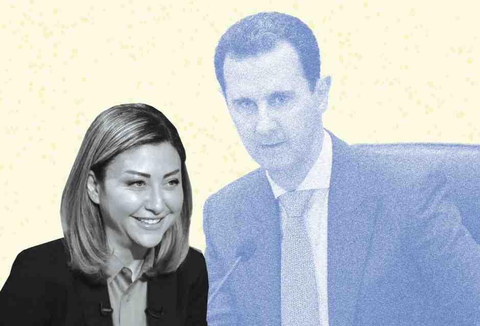 &nbsp;Luna al Shibl e Bashar al Assad