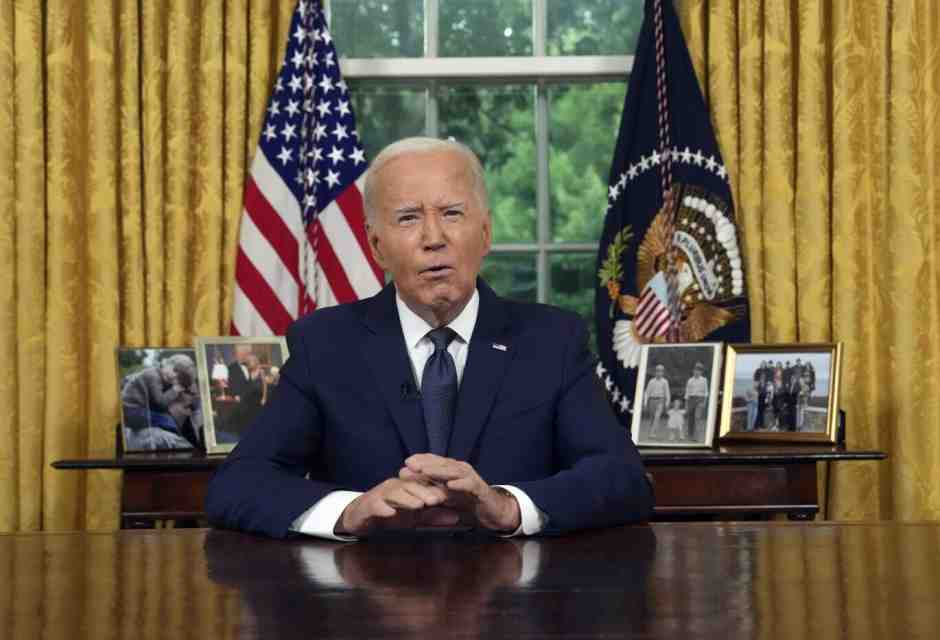 Joe Biden (foto Ap, via LaPresse)
