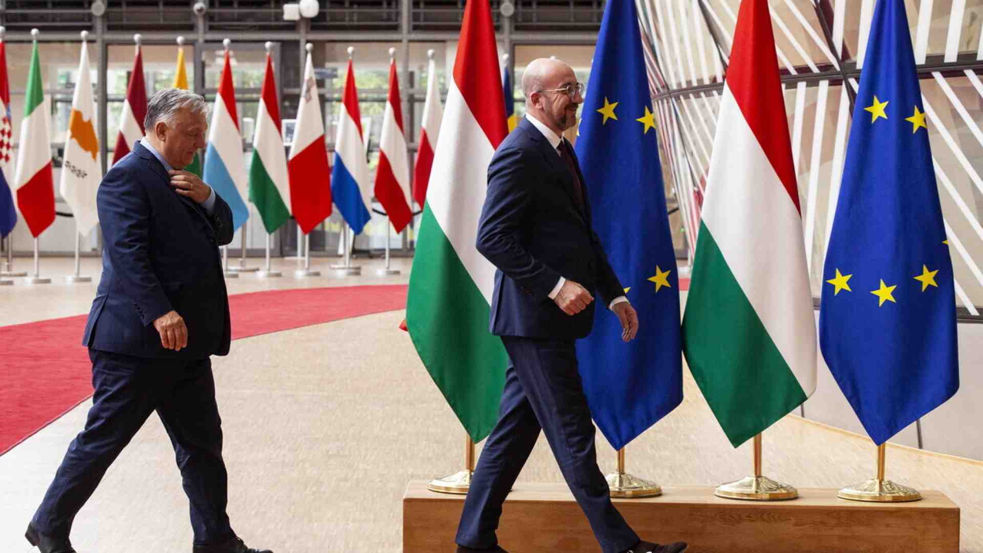Immagine di Michel sconfessa Orbán: "L’Ue ha ribadito il suo impegno a sostenere l’Ucraina"