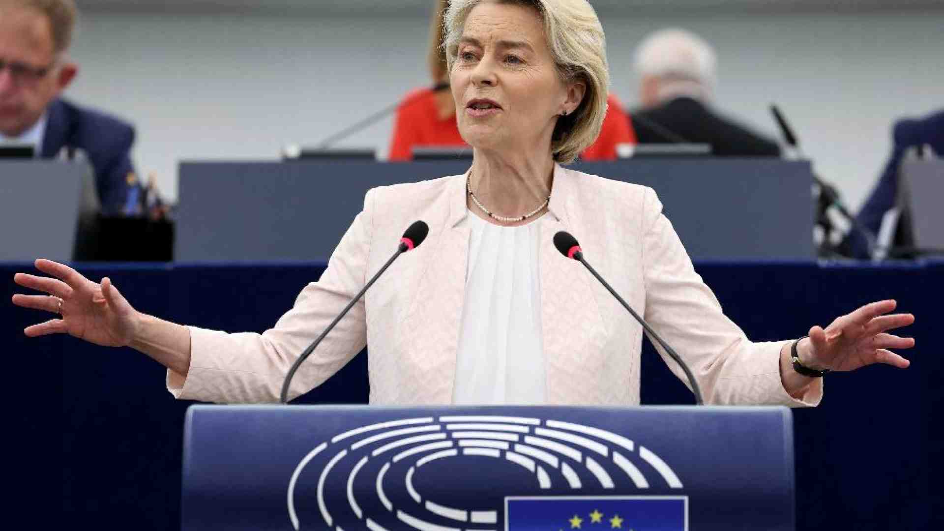 Immagine di Von der Leyen rieletta alla Commissione Europea (senza FdI). Ecco il suo programma