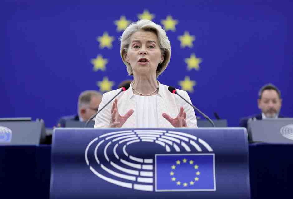 Cosa ha detto von der Leyen al Parlamento europeo