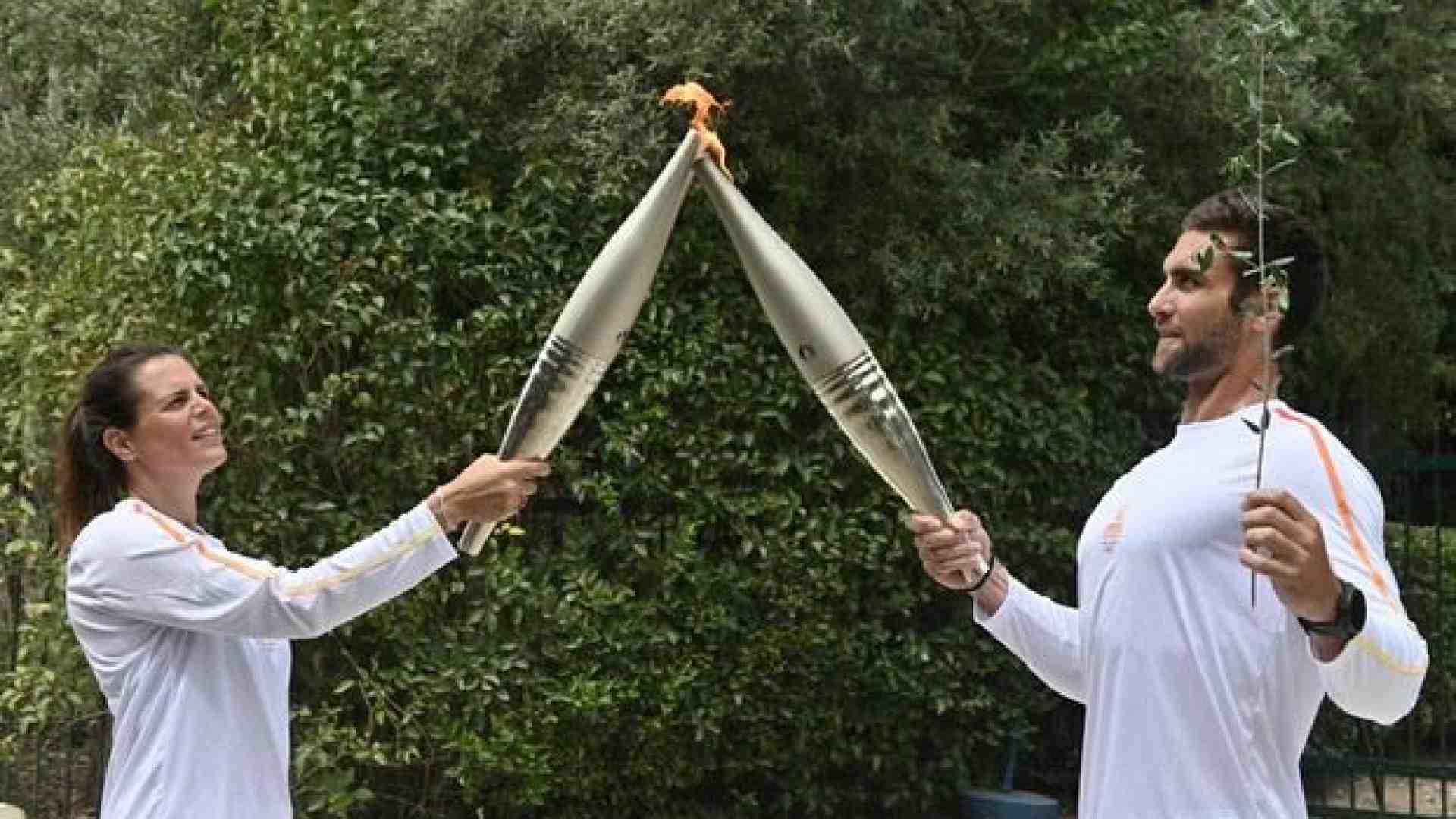 Immagine di I primi atleti azzurri arrivano a Parigi