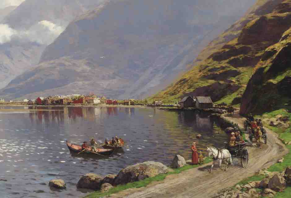 Themistokles von Eckenbrecher, <span class="mw-mmv-title">"Sognefjord", 1901 (Wikipedia)</span>