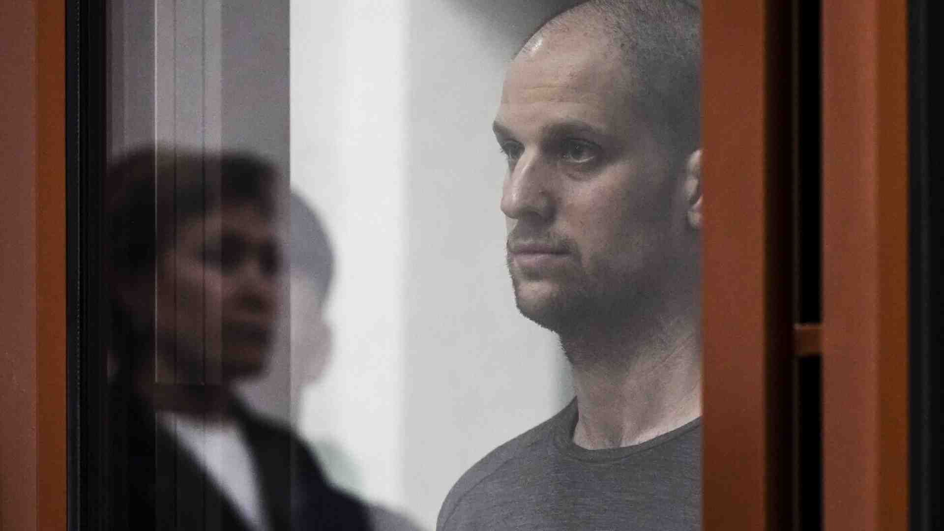 Immagine di Le tappe del processo farsa a Evan Gershkovich