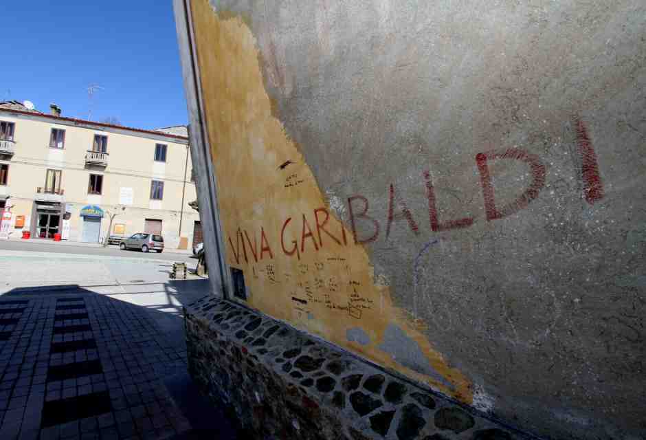 Piazza Bonacci a Soveria Mannelli (Foto Ansa)&nbsp;<br />