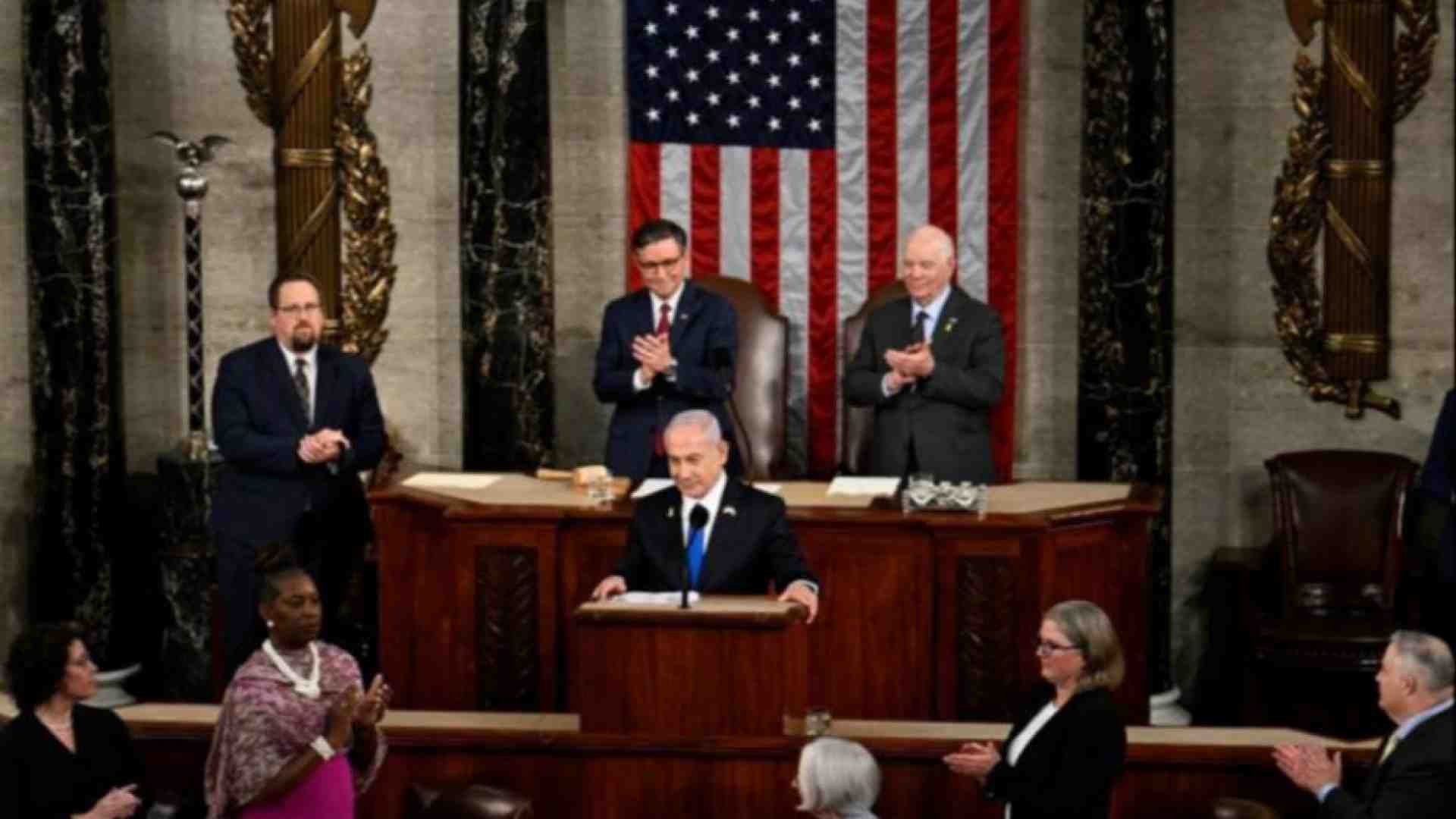 Immagine di Netanyahu divide (anche) il Congresso Usa