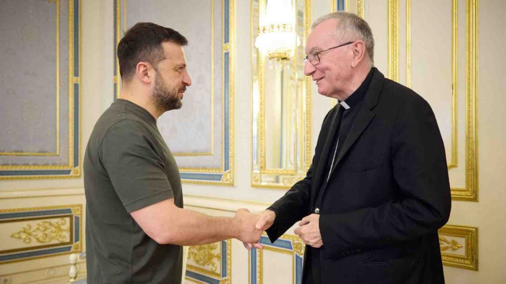 Immagine di Parolin: più sforzi per la pace in Ucraina. Al tavolo serve anche la Russia