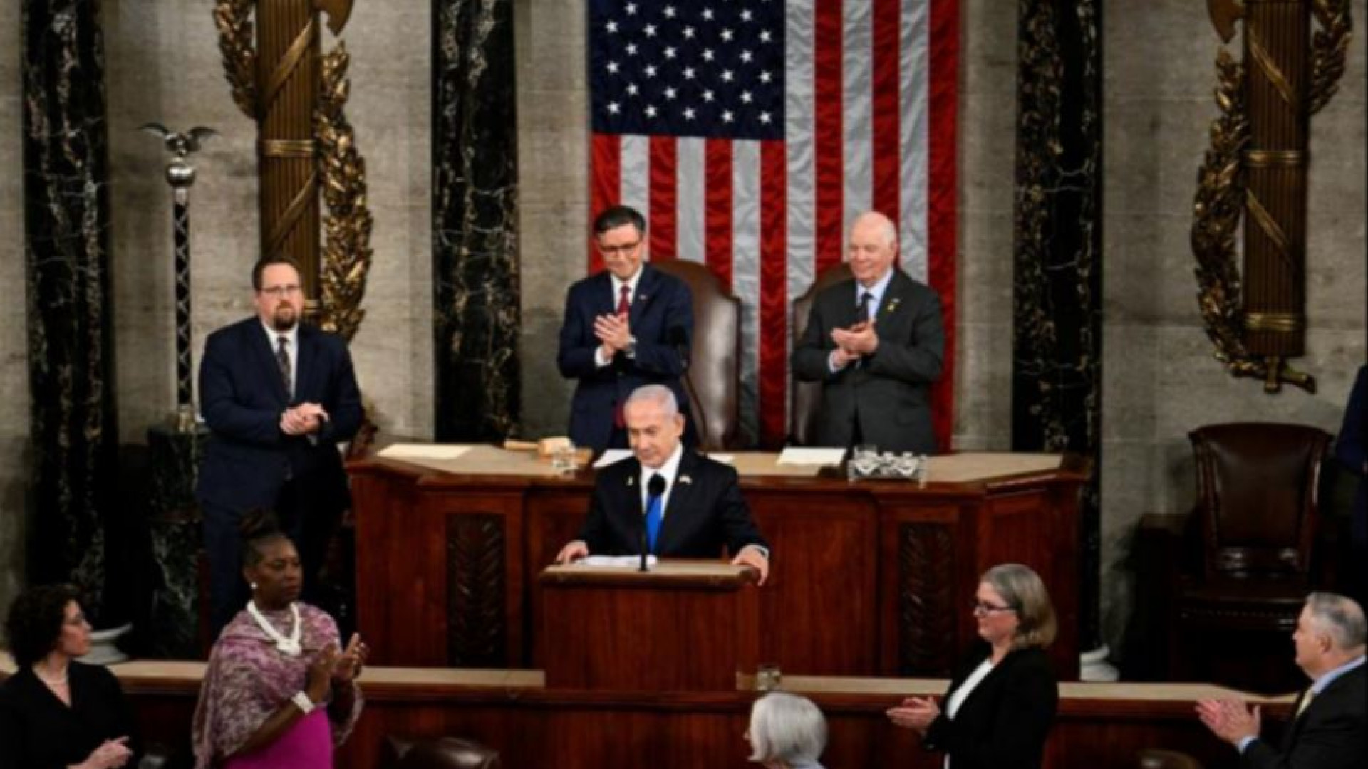 Immagine di Netanyahu divide (anche) il Congresso Usa