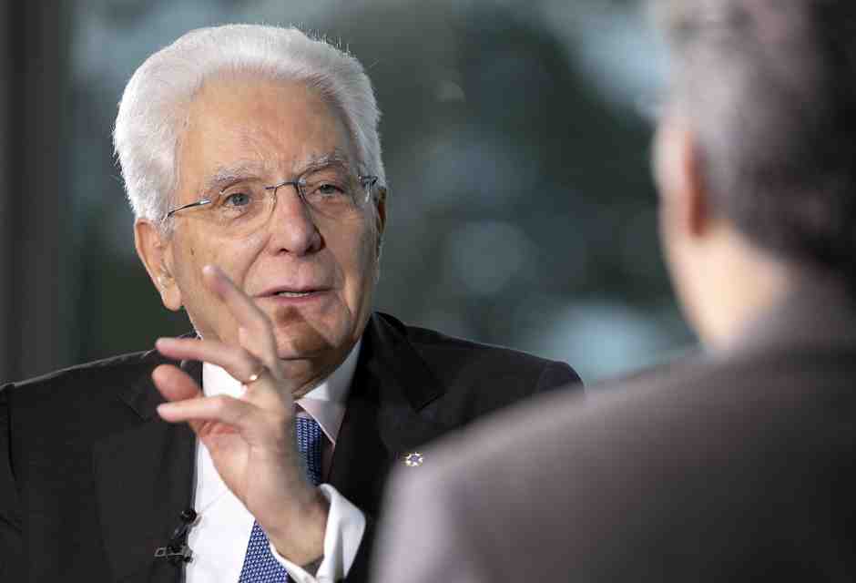Sergio Mattarella - foto Ansa