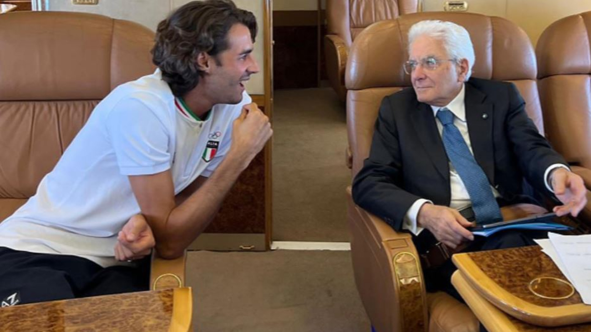 Immagine di Mattarella primo cittadino e primo tifoso d’Italia