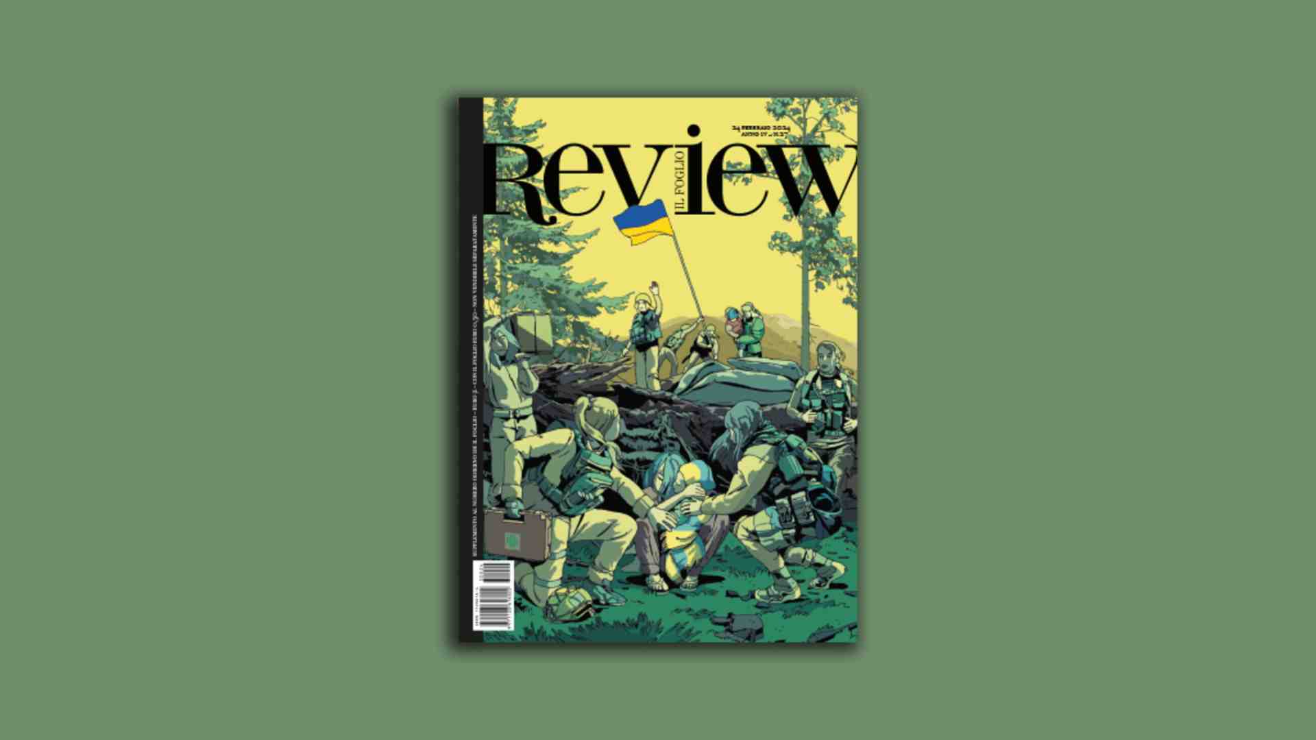 Immagine di La copertina del Foglio Review raccontata da Jacopo Starace