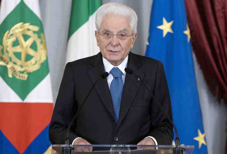 Sergio Mattarella (Ansa)