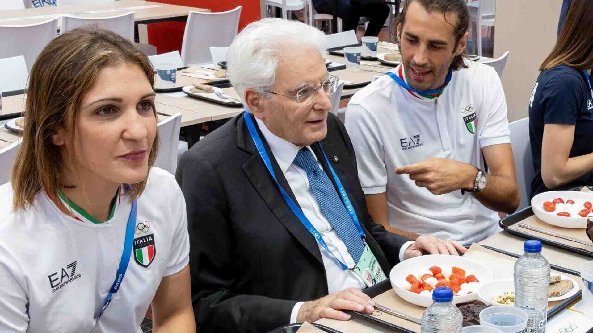 Immagine di Il presidente olimpico Sergio Mattarella