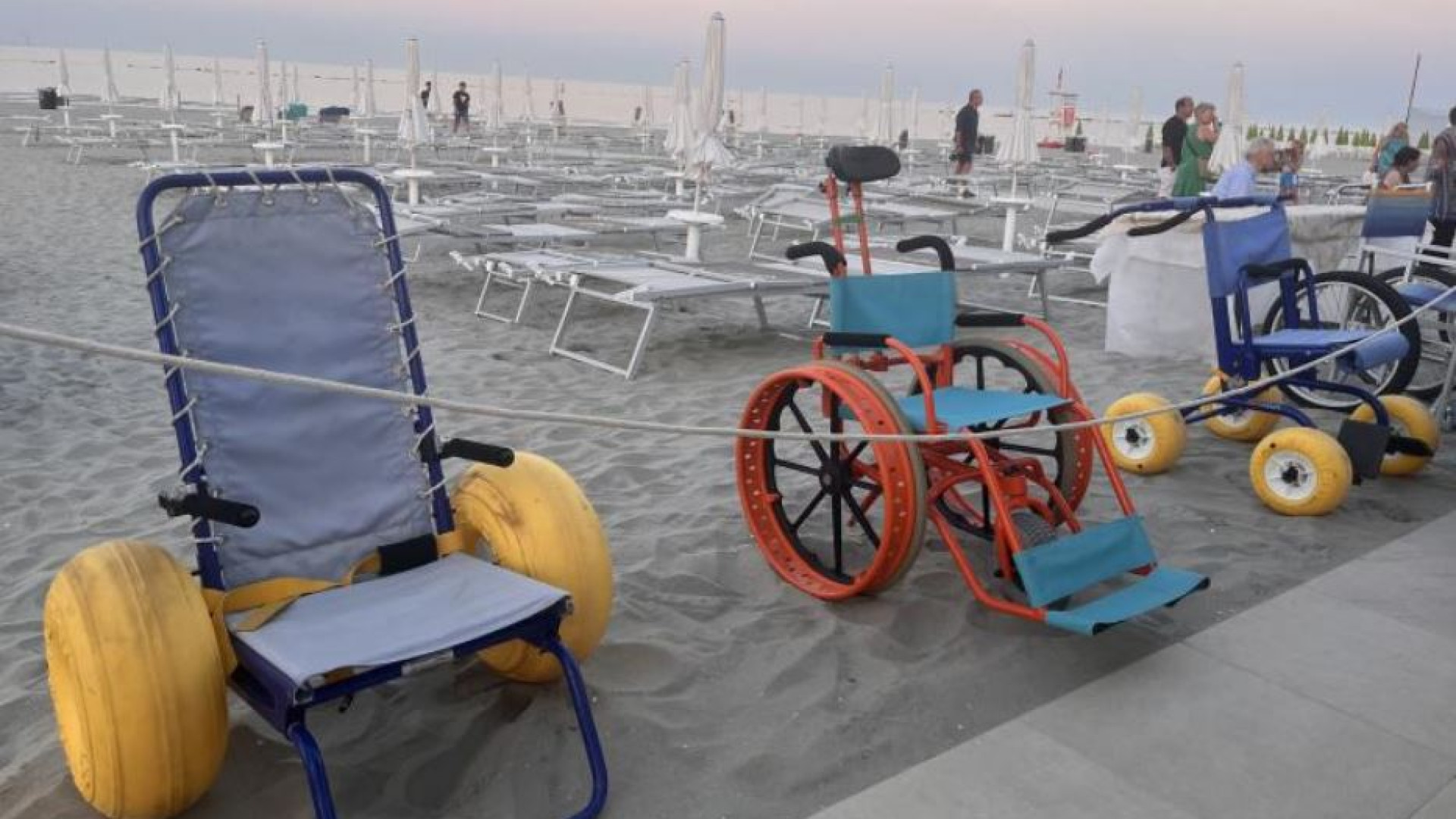 Immagine di Ravenna, ecco la spiaggia senza barriere