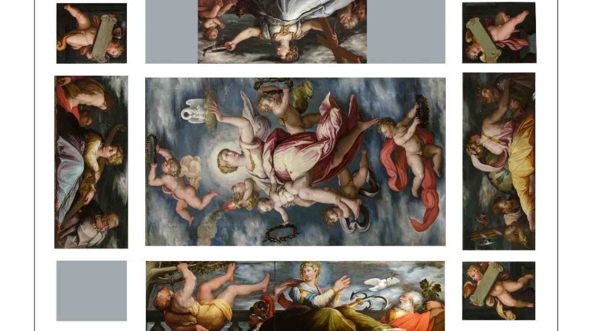 Immagine di Il soffitto ricomposto per riscoprire Vasari