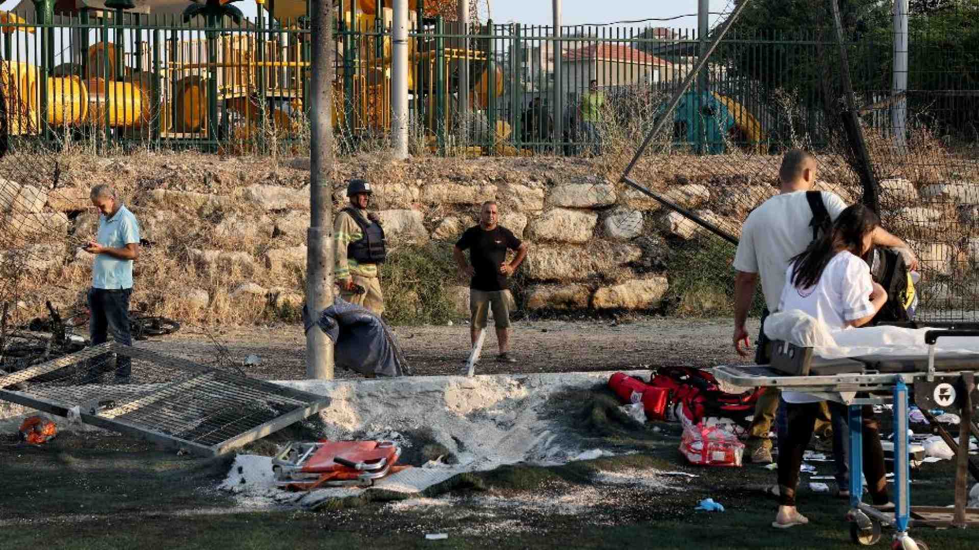 Immagine di Strage di bimbi sul campo da calcio in Israele. Che attacca il Libano