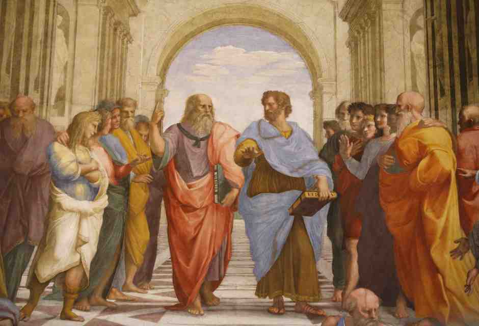 &nbsp;La scuola di Atene - foto via Getty Images