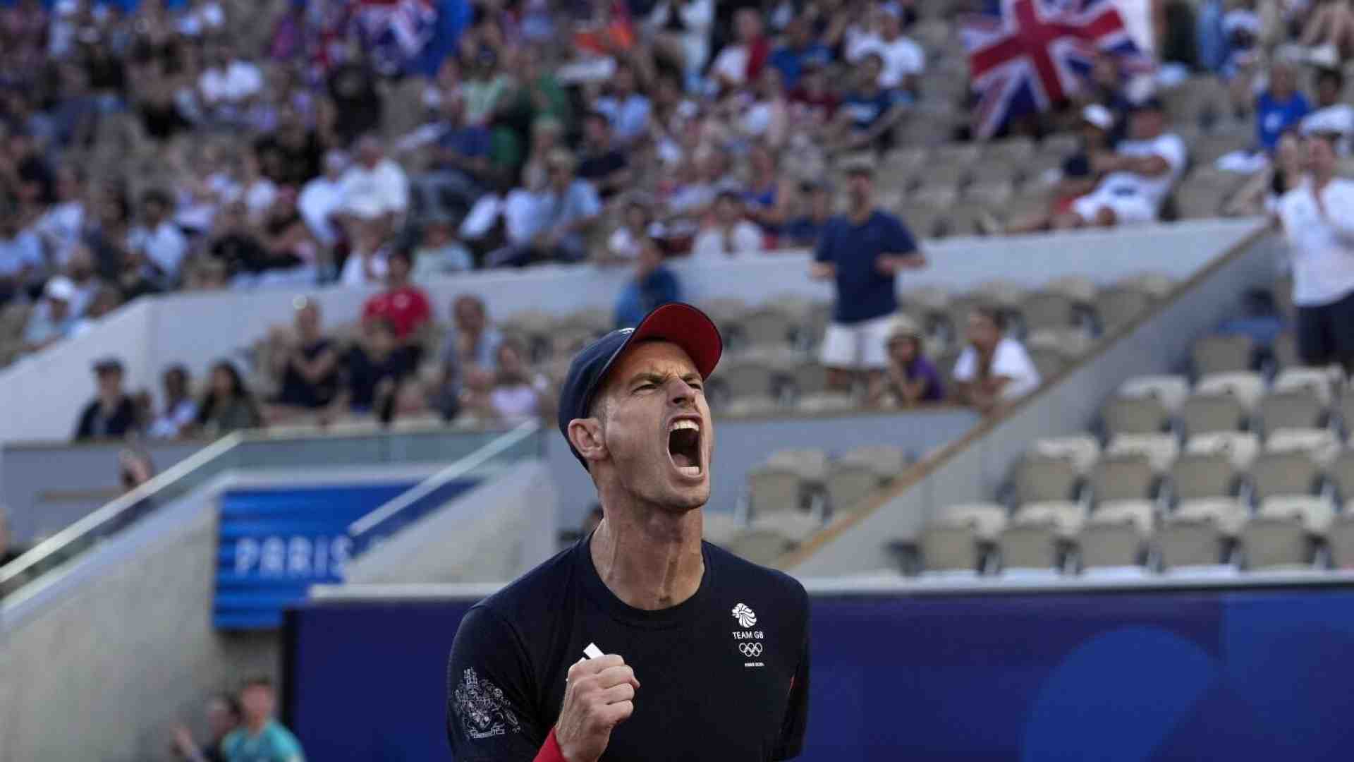 Immagine di A Parigi 2024 Andy Murray vuole ancora qualche standing ovation