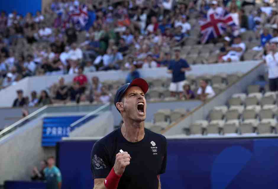 Andy Murray (foto Ap, via LaPresse)