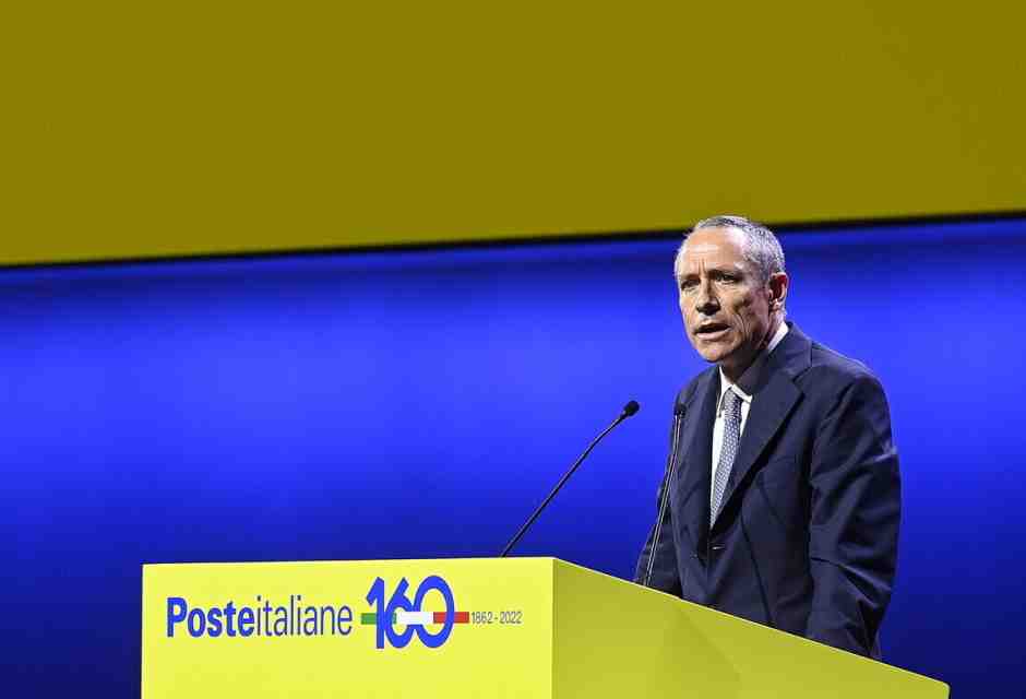 Matteo Del Fante, amministratore delegato di Poste Italiane (Ansa)