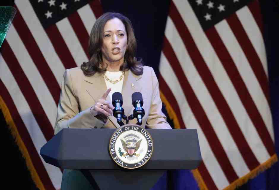 Kamala Haris (foto Ap, via LaPresse)