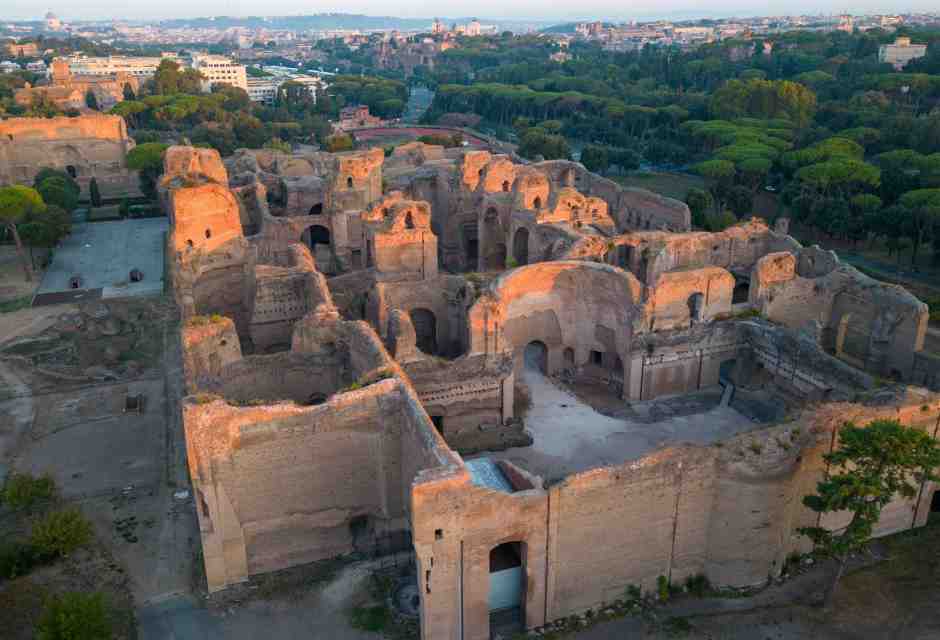 Terme di Caracalla a Roma, sede del Festival della Filosofia - foto via Getty Images