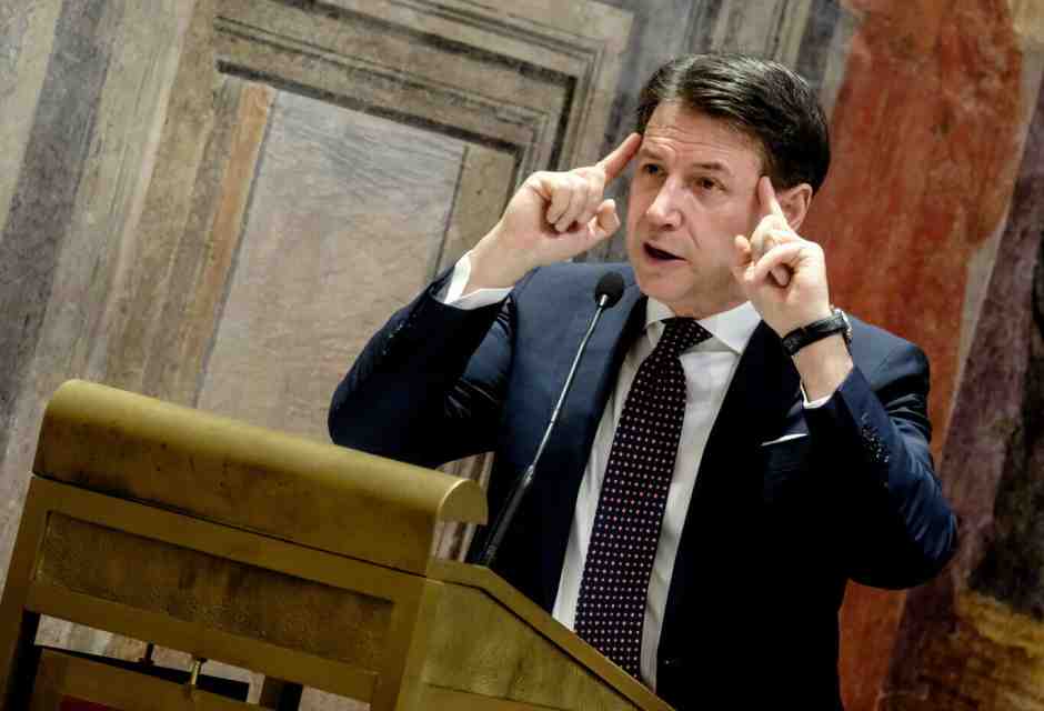 Giuseppe Conte (foto LaPresse)