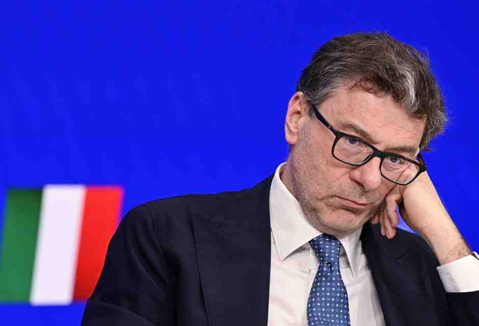 Giancarlo Giorgetti - foto Ansa