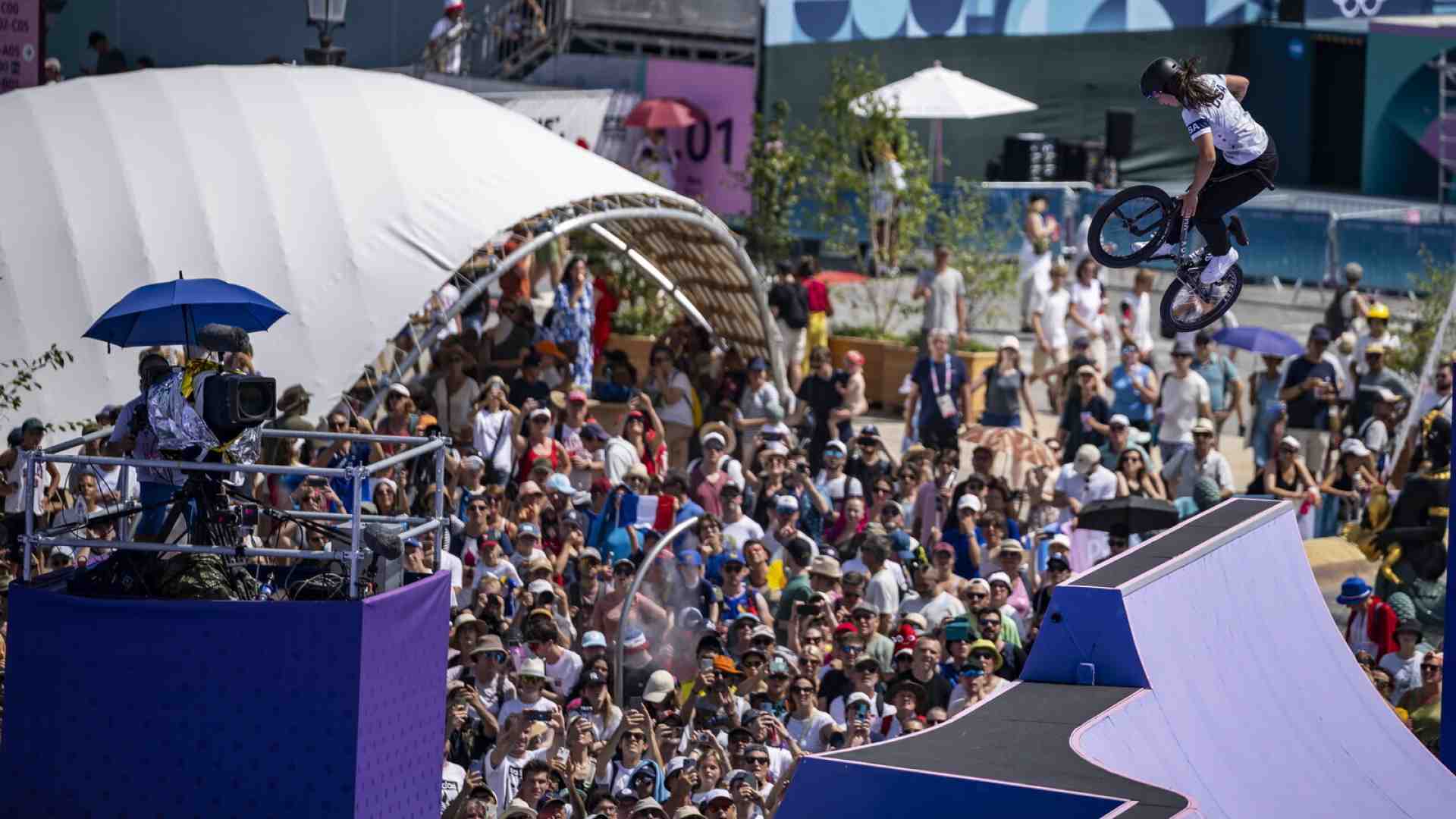 Immagine di A Place de la Concorde c'è il "parco giochi" di Parigi 2024