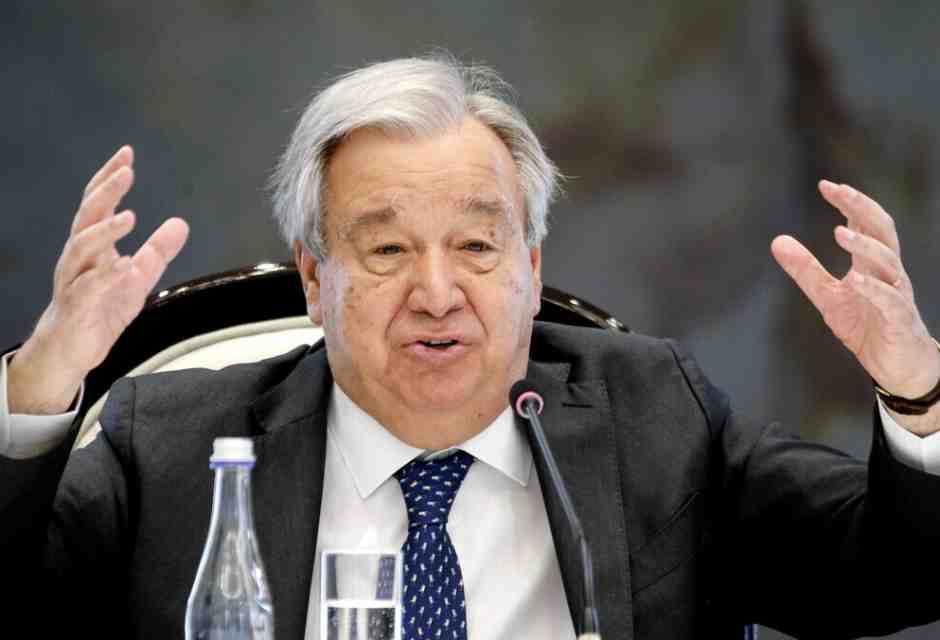 &nbsp;Antonio Guterres - foto Ansa