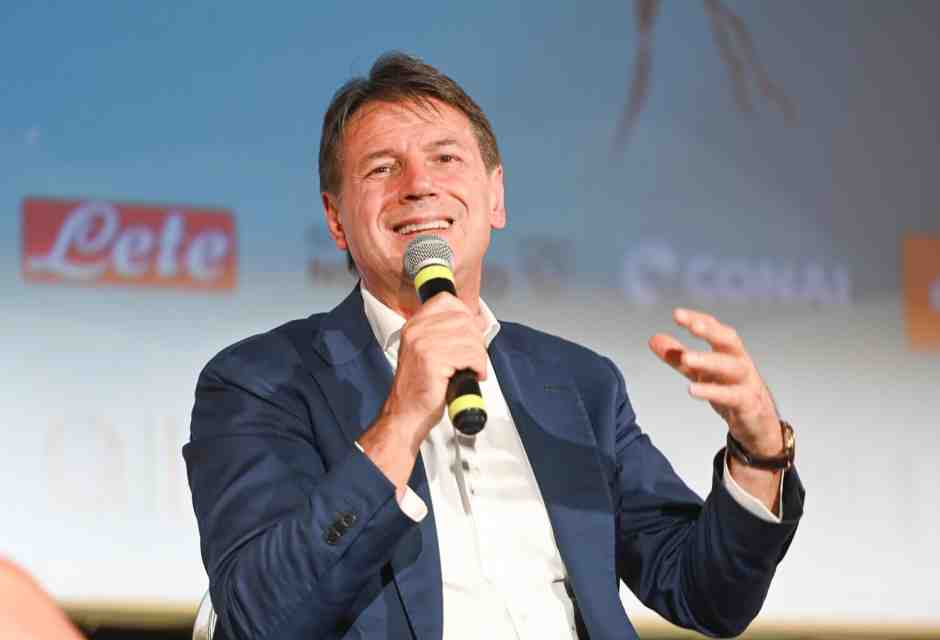 Giuseppe Conte - foto Ansa