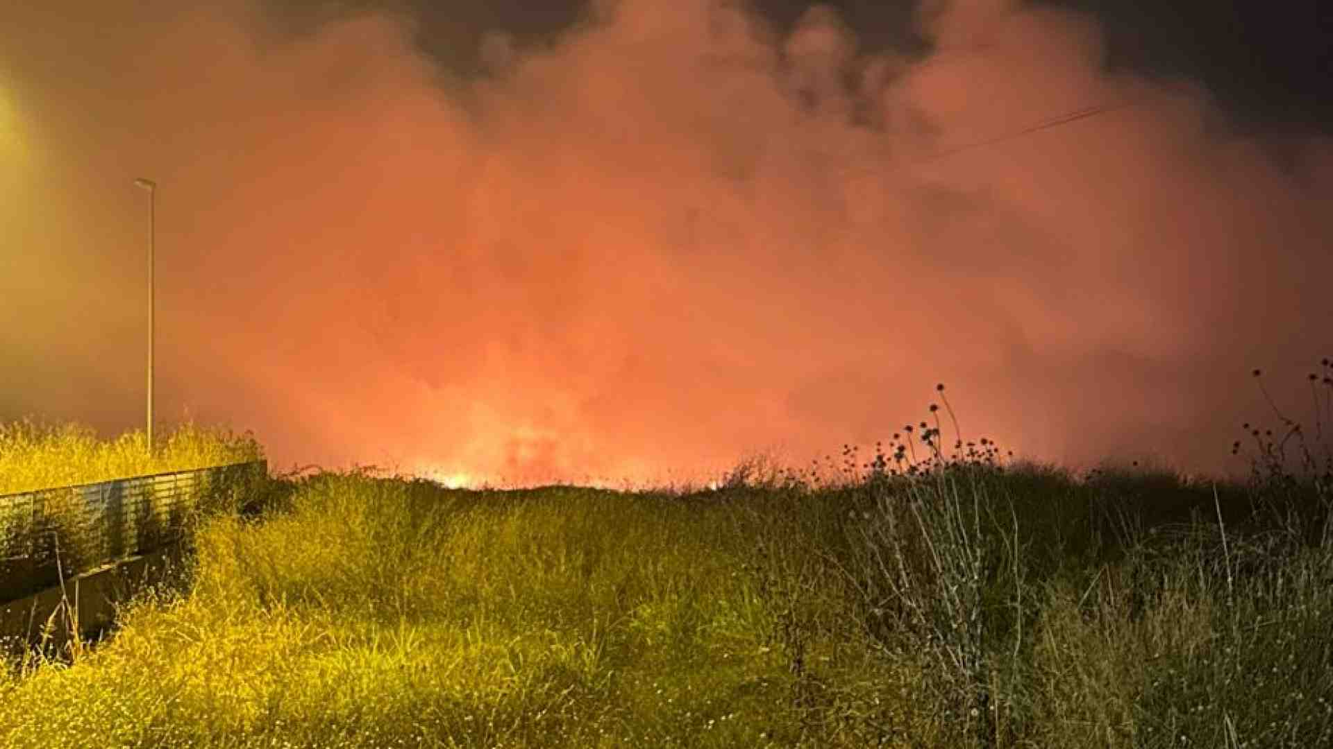 Immagine di In fiamme la cooperativa sociale nella terra confiscata ai Casalesi
