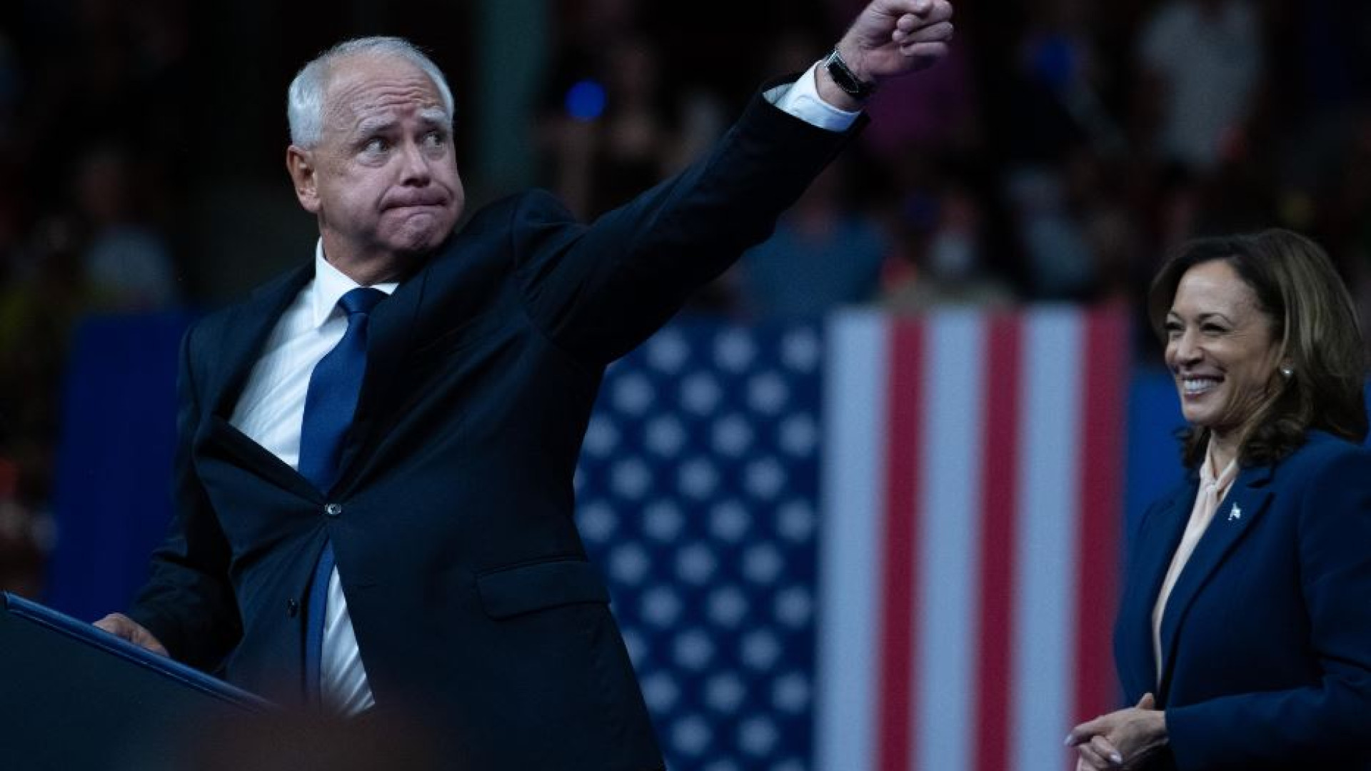 Immagine di Tim Walz, lo «zio d'America» che piace alla gente