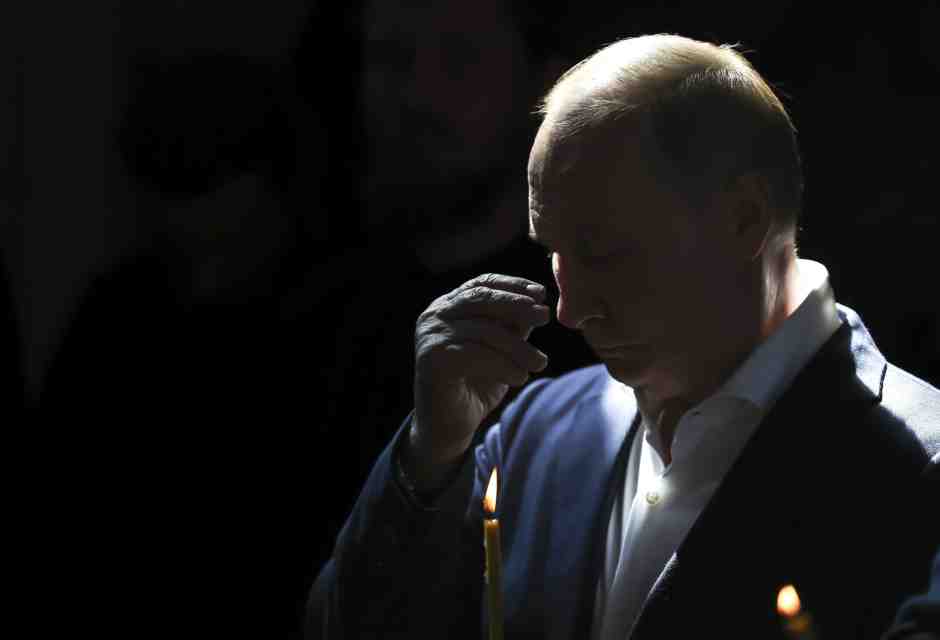 Vladimir Putin sta passando brutte giornate
