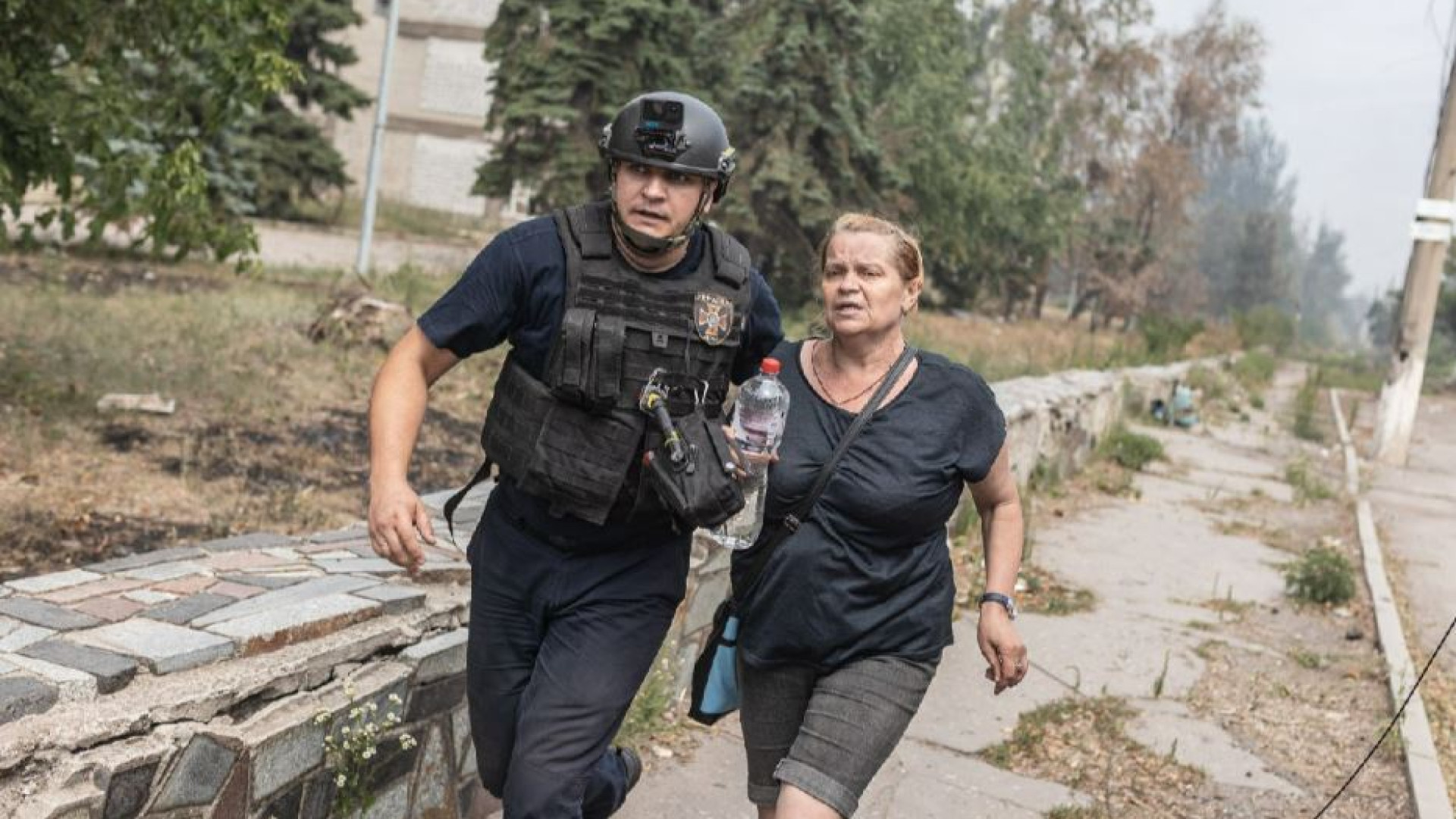 Immagine di Donetsk, in fuga senza tregua dai russi. «Così i nostri paesi sono invasi»