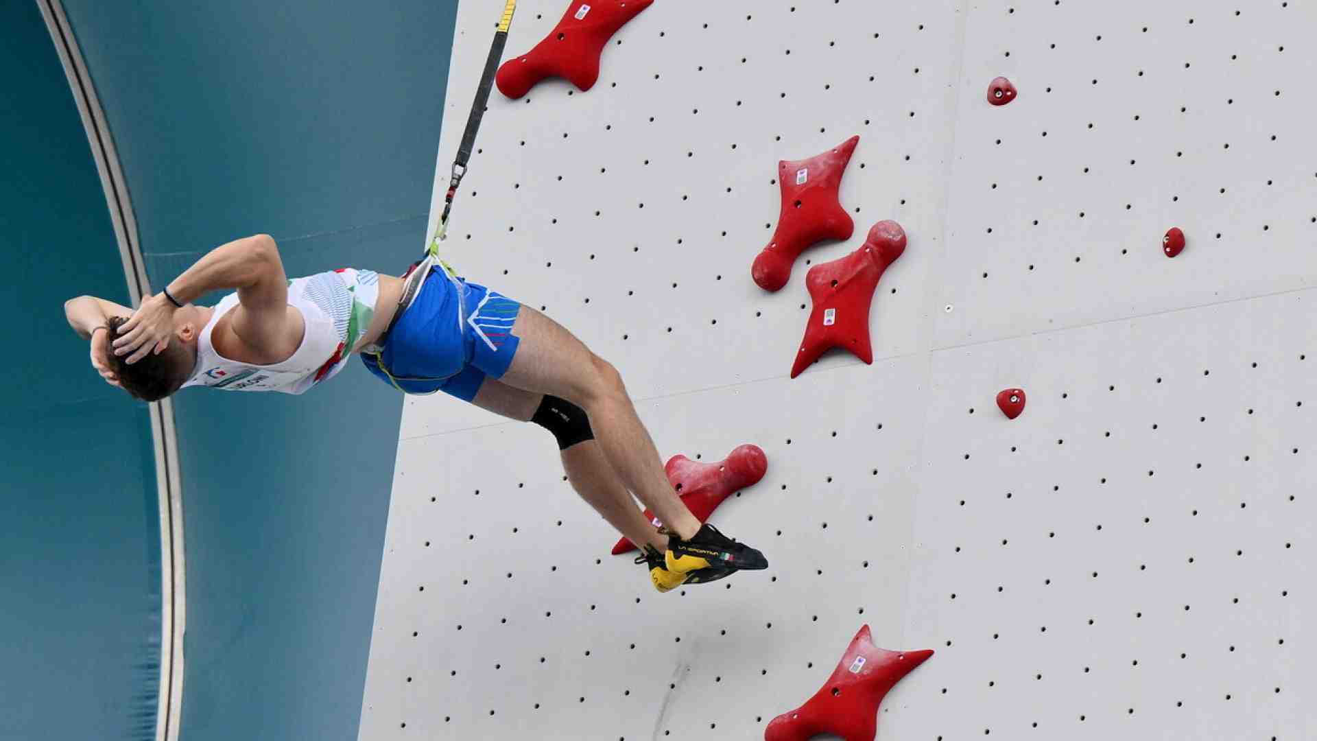 Immagine di L'arrampicata speed, ovvero lo sport più crudele delle Olimpiadi. Mattia Zurloni ne sa qualcosa