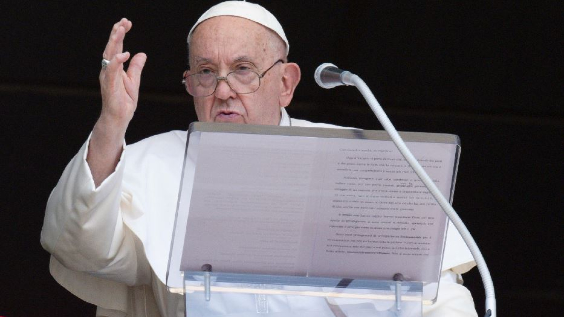 Immagine di Il Papa: speranza e perdono vie per la pace