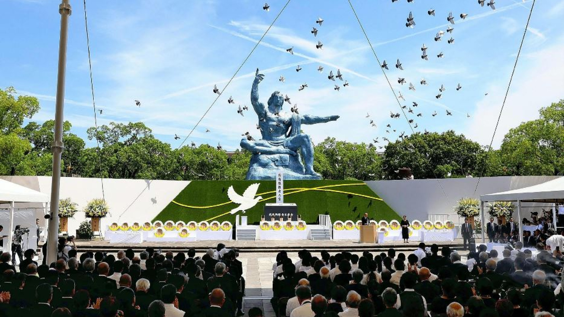 Immagine di Nagasaki: gli ambasciatori del G7 disertano la cerimonia per la pace