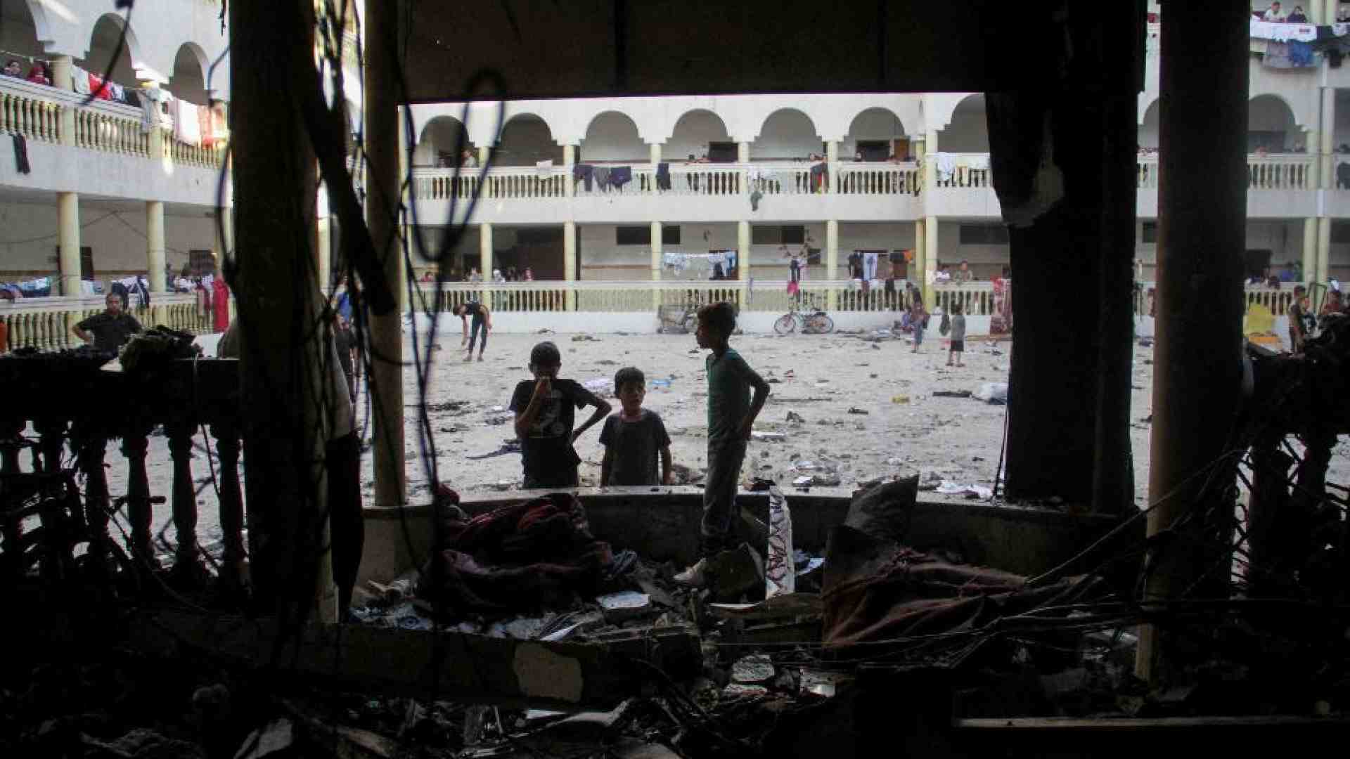 Immagine di Raid israeliano su una scuola fa 93 morti, ma per l'Idf era un centro di Hamas