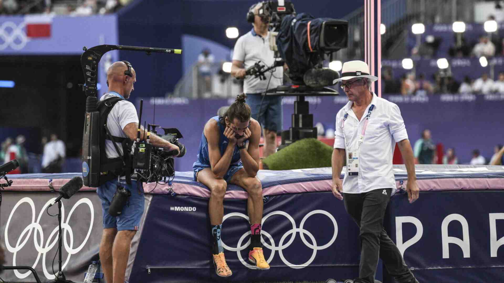 Immagine di Tamberi si arrende in finale. Nella notte di Gimbo non c’è spazio per i miracoli