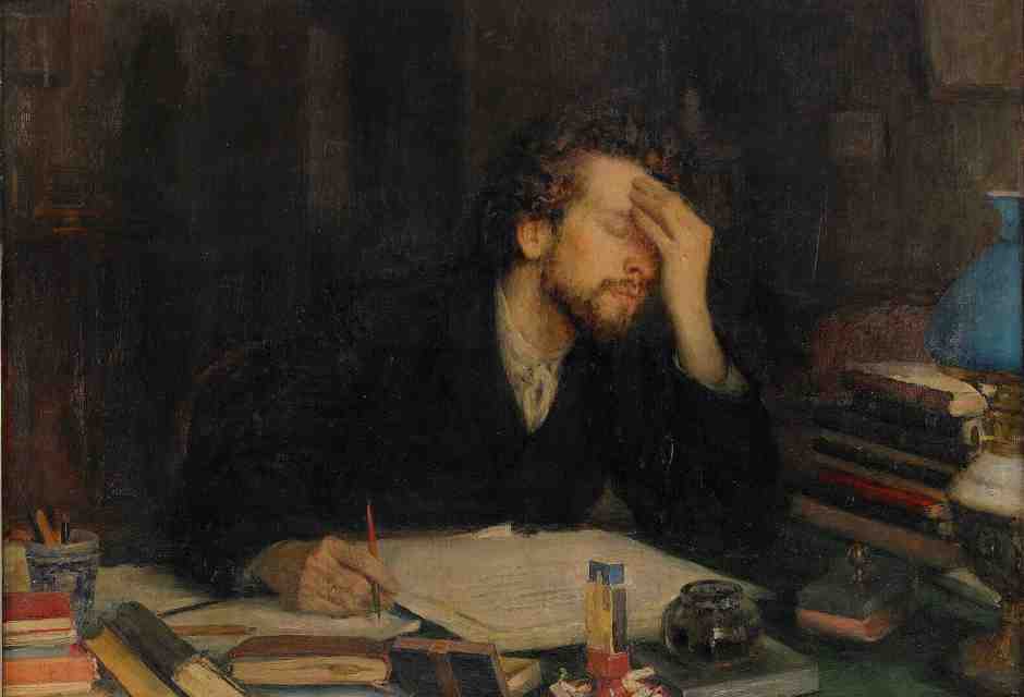Leonid Pasternak, “La passione della creazione”, 1892 (Getty) <br />