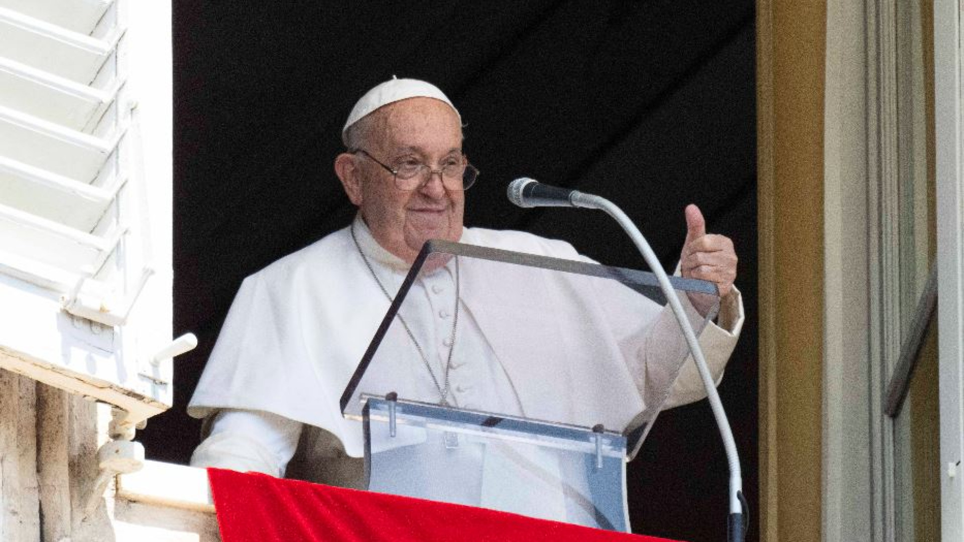 Immagine di Il Papa: la voce di Dio va oltre i nostri schemi. Preghiamo per la pace
