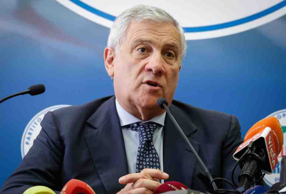 Antonio Tajani - foto Ansa