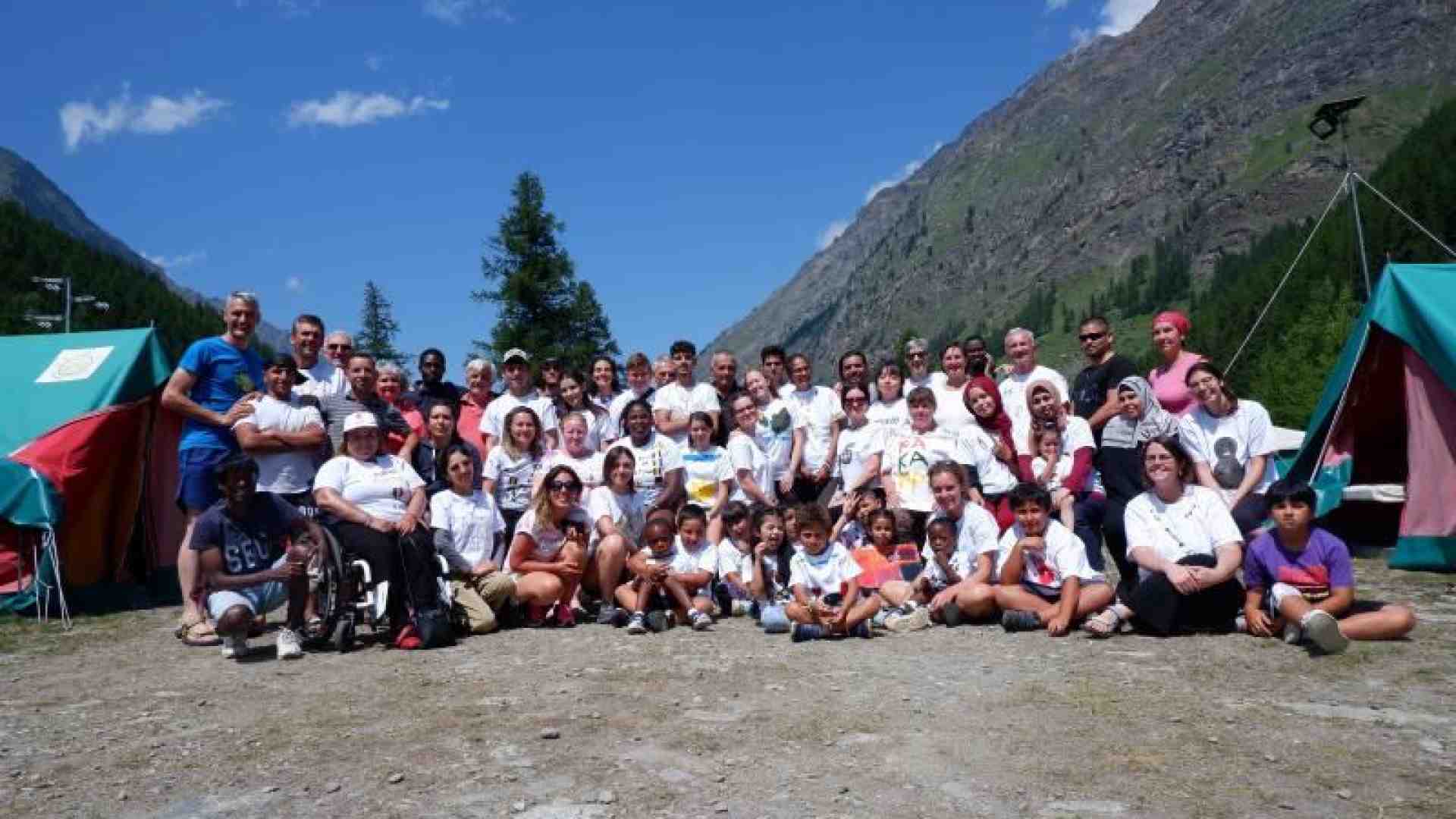 Immagine di Il mondo in tenda: 60 persone di 19 Paesi in campeggio con Casa della Carità