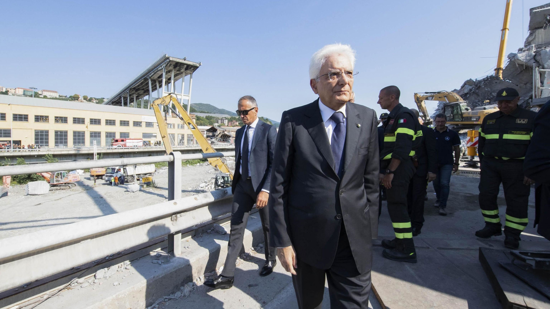Immagine di Mattarella e Meloni: accertare colpe e responsabilità del crollo
