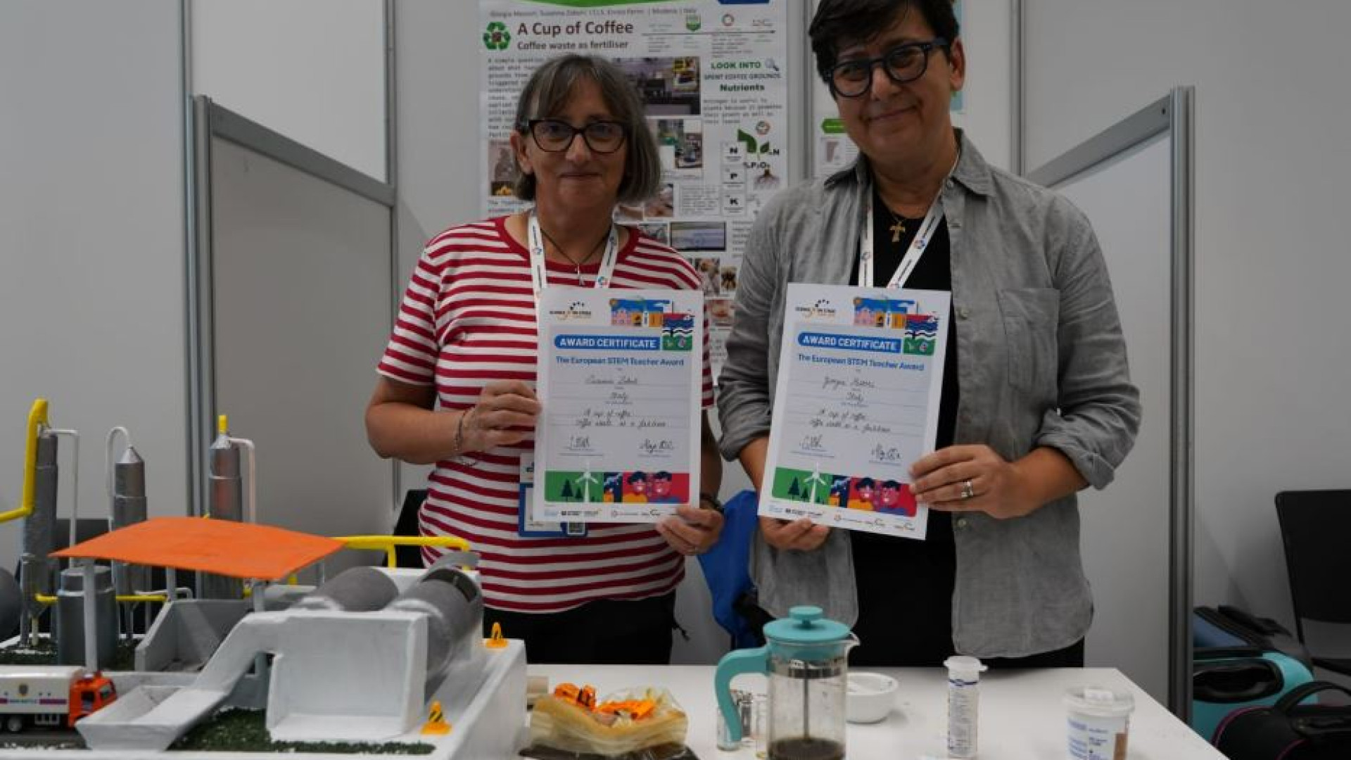 Immagine di La scuola di Modena che ha vinto il Festival delle scienze coi fondi di caffè