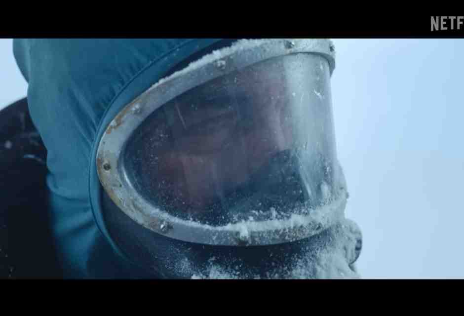 Immagine tratta dal trailer che annuncia l'avvio della produzione della serie "El eternauta" (Foto Netflix)